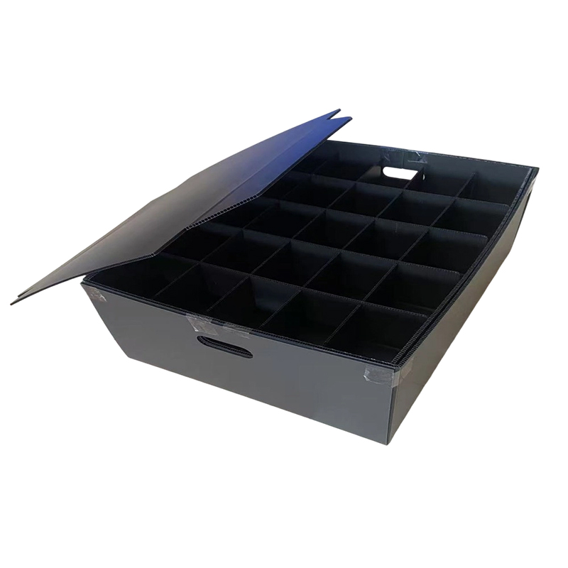 صندوق فرز العدد من Coroplast PP ذو الألواح المجوفة والمقسم